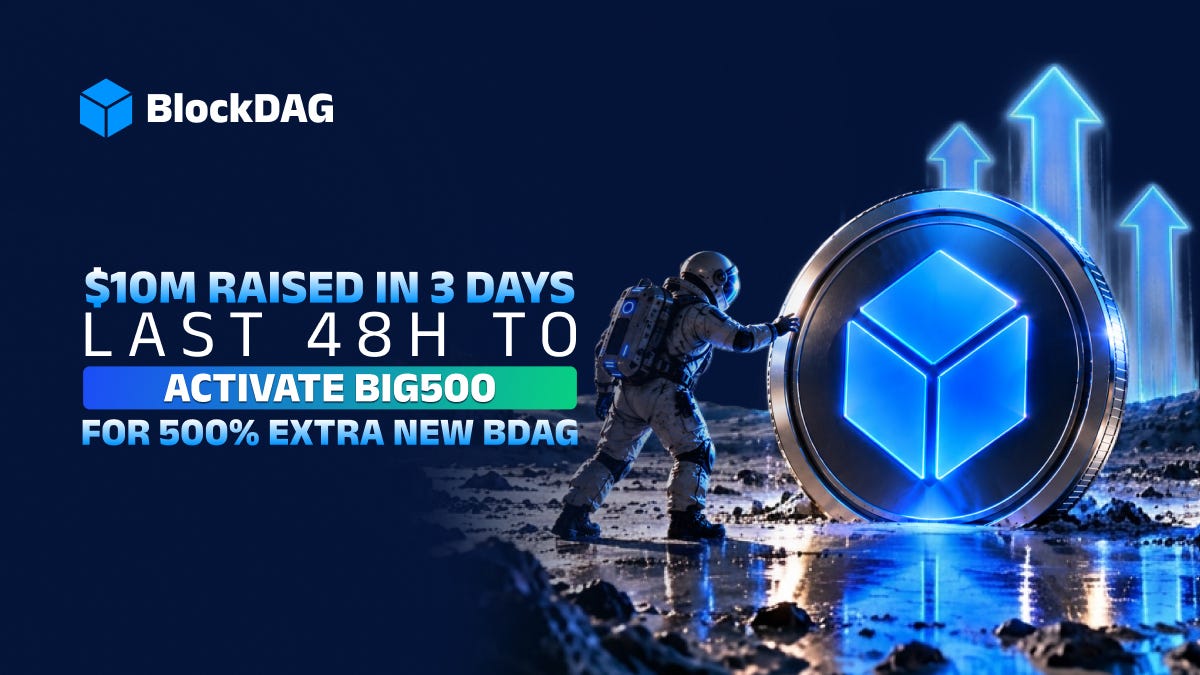What BlockDAG’s $10 Million in 72 Hours Reveals About the Economics of Crypto Ecosystems