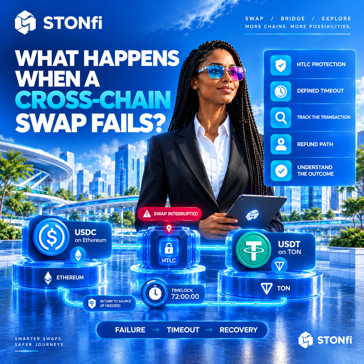WHAT HAPPENS WHEN A CROSS-CHAIN SWAP FAILS?