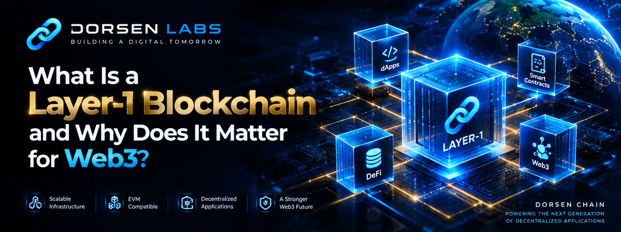 What Is a Layer-1 Blockchain and Why Does It Matter for Web3?
