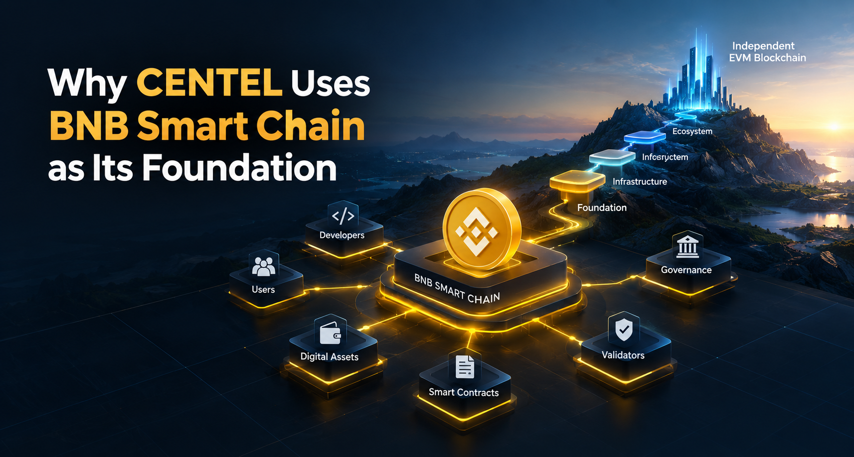 Why CENTEL Uses BNB Smart Chain as Its Foundation