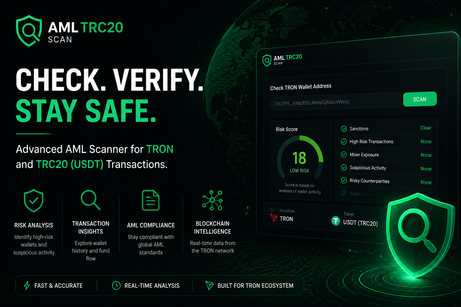 Why Every TRON User Needs a TRC20 AML Check Before Sending USDT
