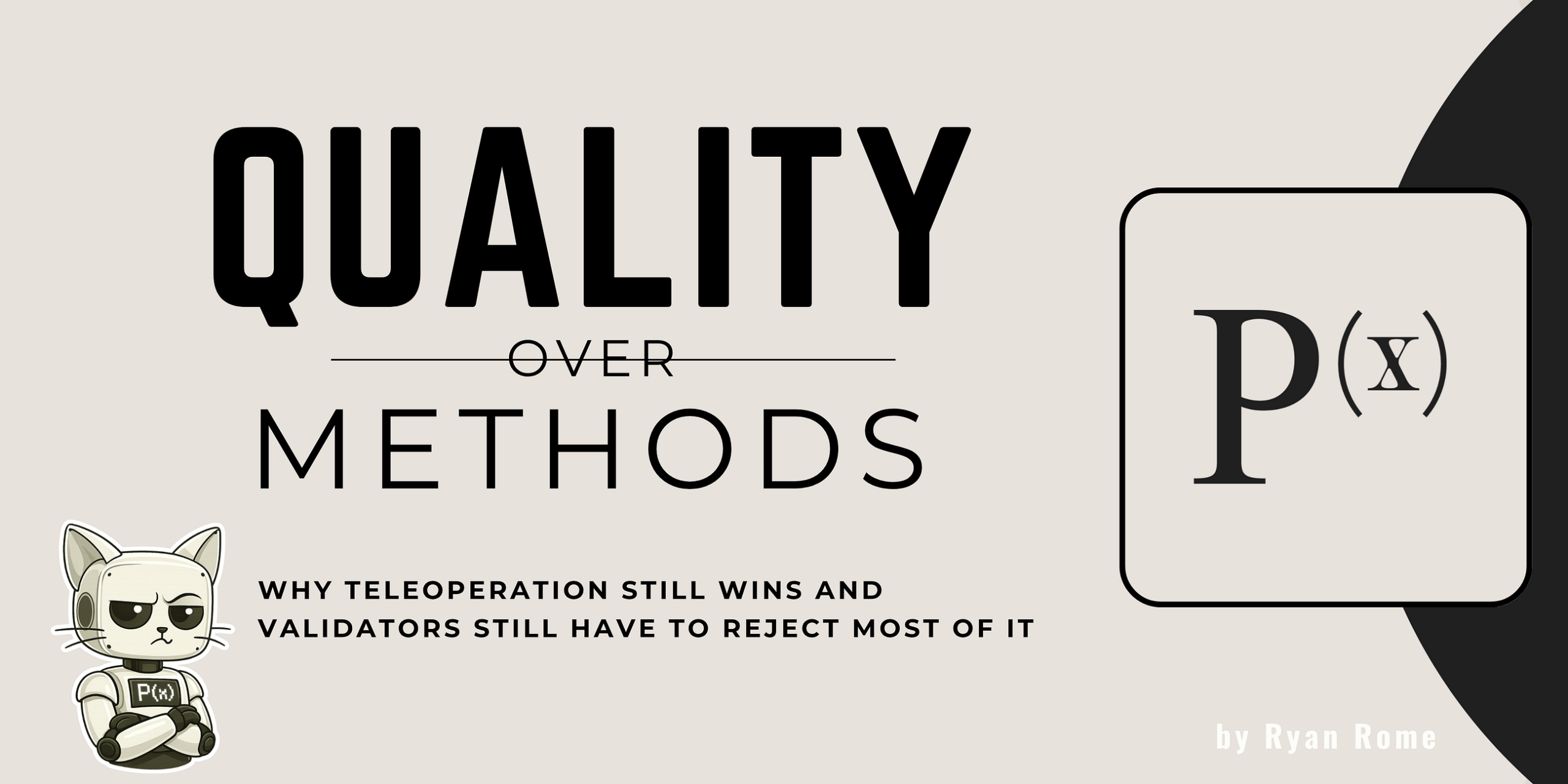 Why Robotics Data Standards Matter More Than How You Collect It