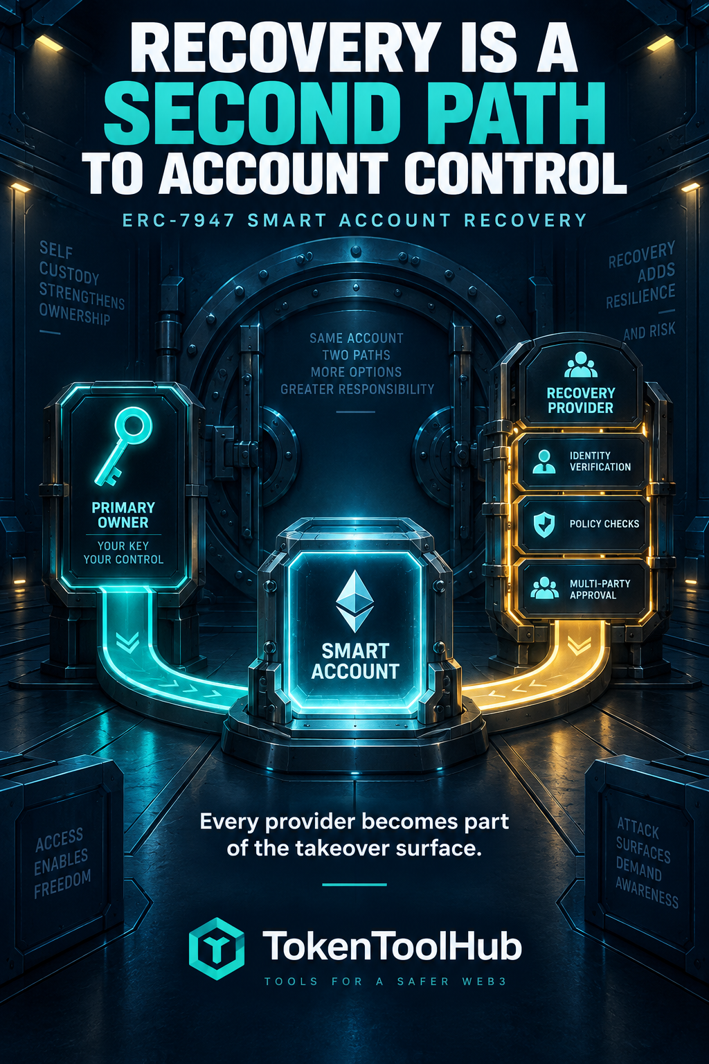 Your Smart Wallet’s Recovery Provider Can Become Its Most Powerful Key