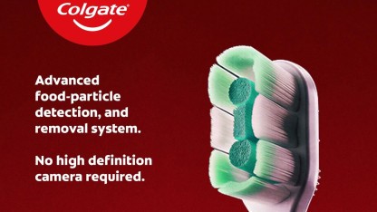 Zahnbürste mit viel Technik: Colgate macht sich über Dysons neue Kamera-KI-Zahnbürste lustig
