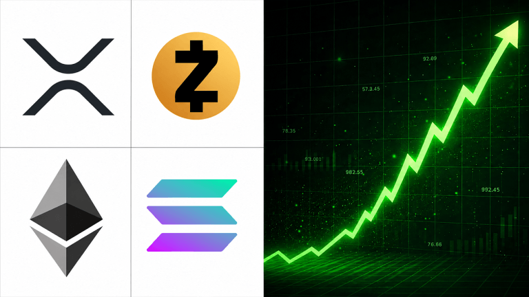 Zcash Leads August Rally With Massive 82% Surge