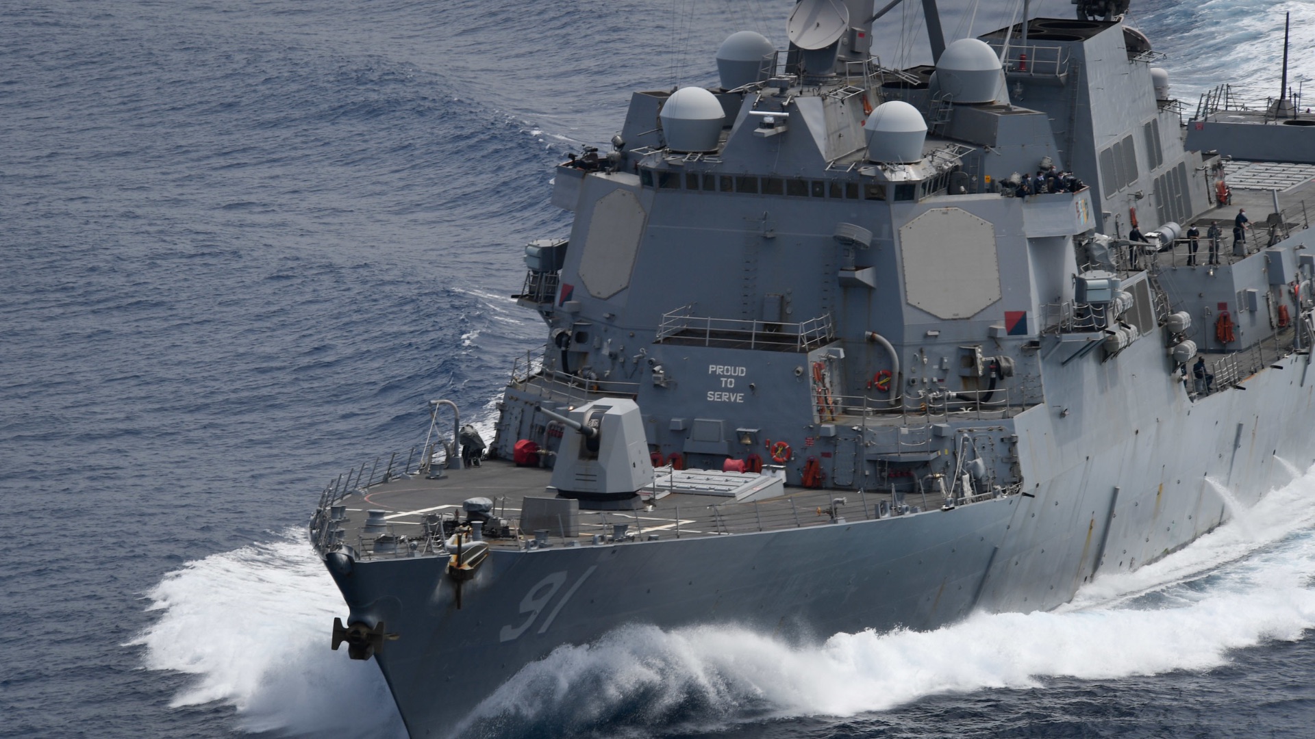 10,300-ton USS Pinckney becomes first US Navy destroyer to get SPY-6 radar upgrade