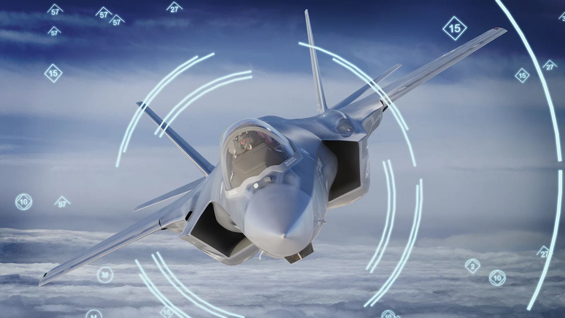 1,200-mph US F-35 jets gain 360-degree electromagnetic view to spot threats quickly