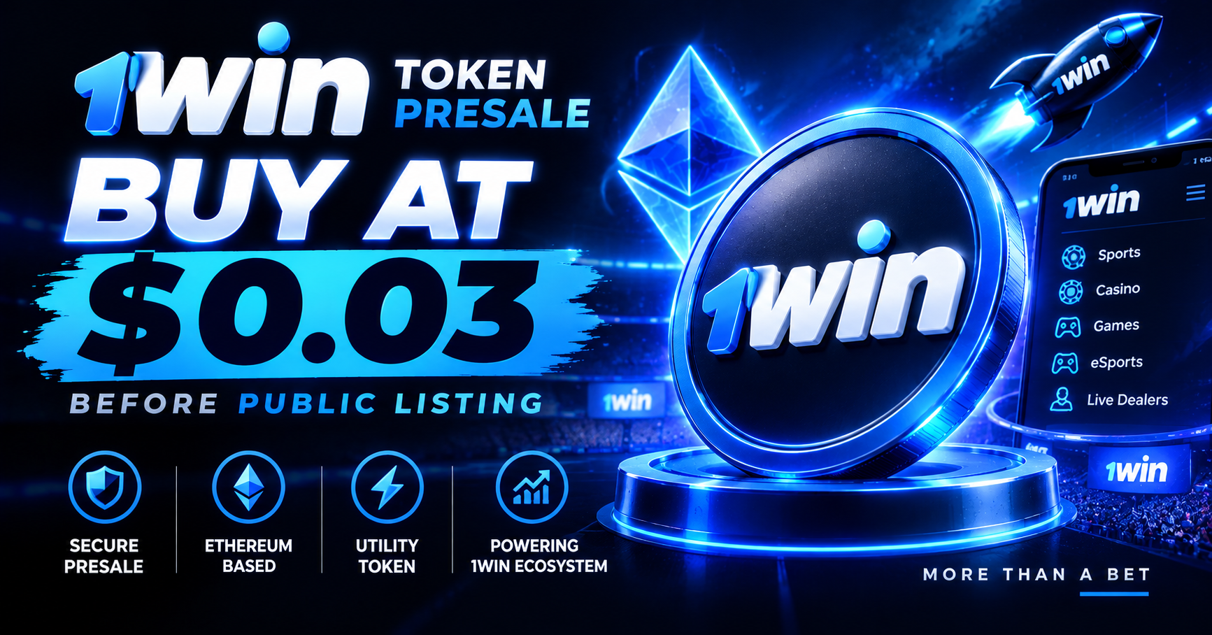 1WIN: A Pré-venda que Pode Transformar $10 na Sua Entrada para um Ecossistema de 100 Milhões de…
