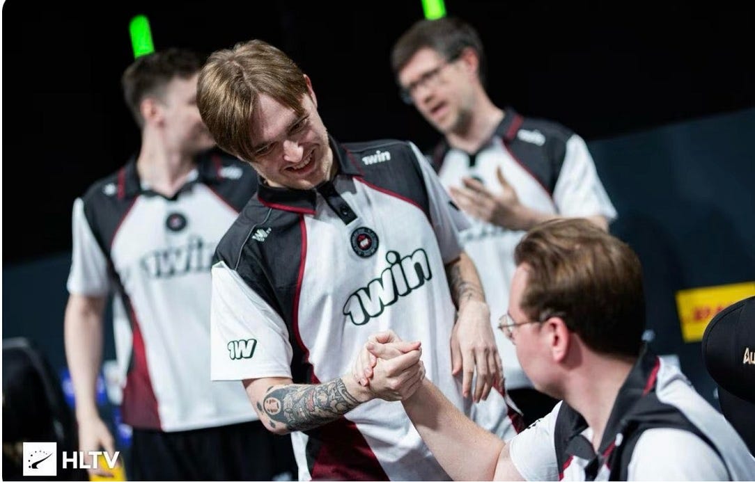 1win CS2 Team Stuns Team Spirit, Earns $100,000 Bonus After Major Upset