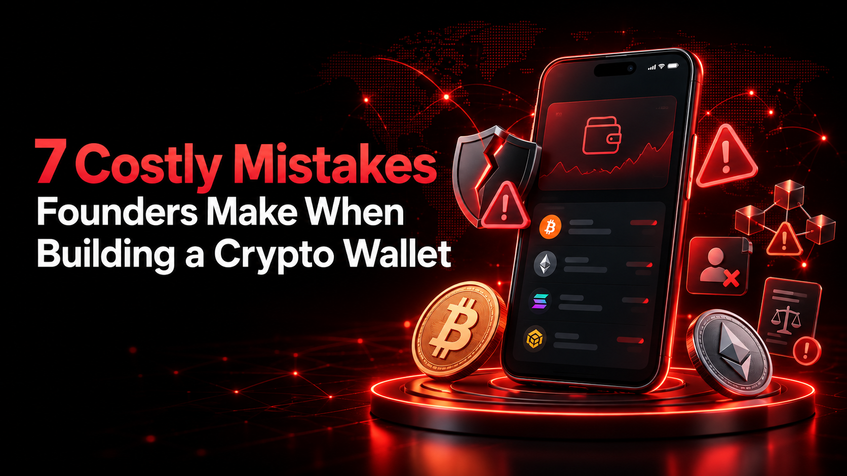 7 Costly Mistakes Founders Make When Building a Crypto Wallet
