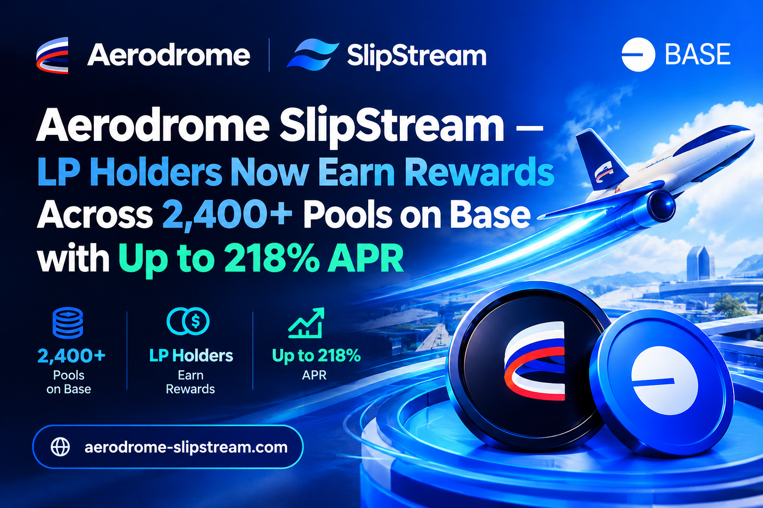Aerodrome SlipStream: Stake LP Positions & Earn High Rewards on Base