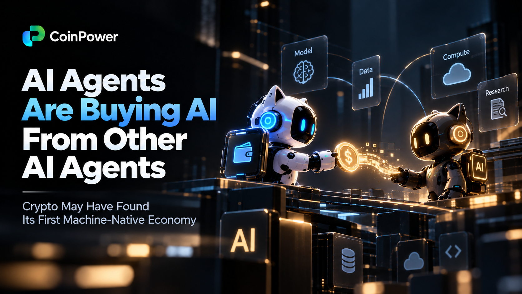 AI Agents Are Buying AI From Other AI Agents — Crypto May Have Found Its First Machine-Native…