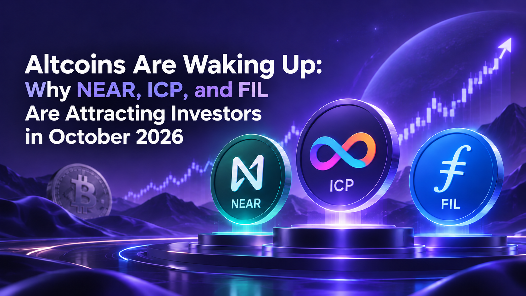 Altcoins Are Waking Up: Why NEAR, ICP, and FIL Are Attracting Investors in October 2026