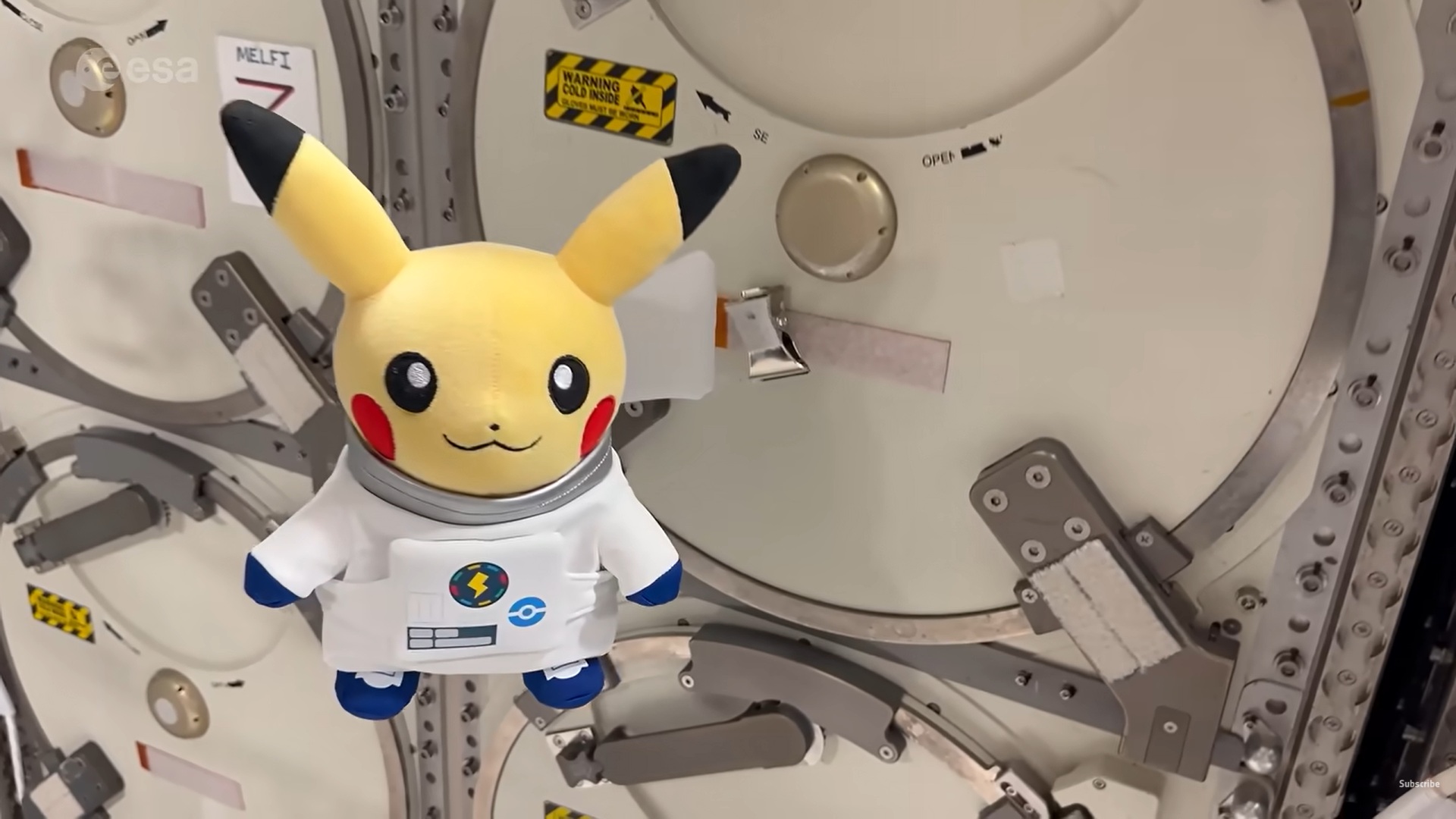 Astronaut Pikachu logs 1,040 orbits in 67 days aboard the ISS, ESA reveals