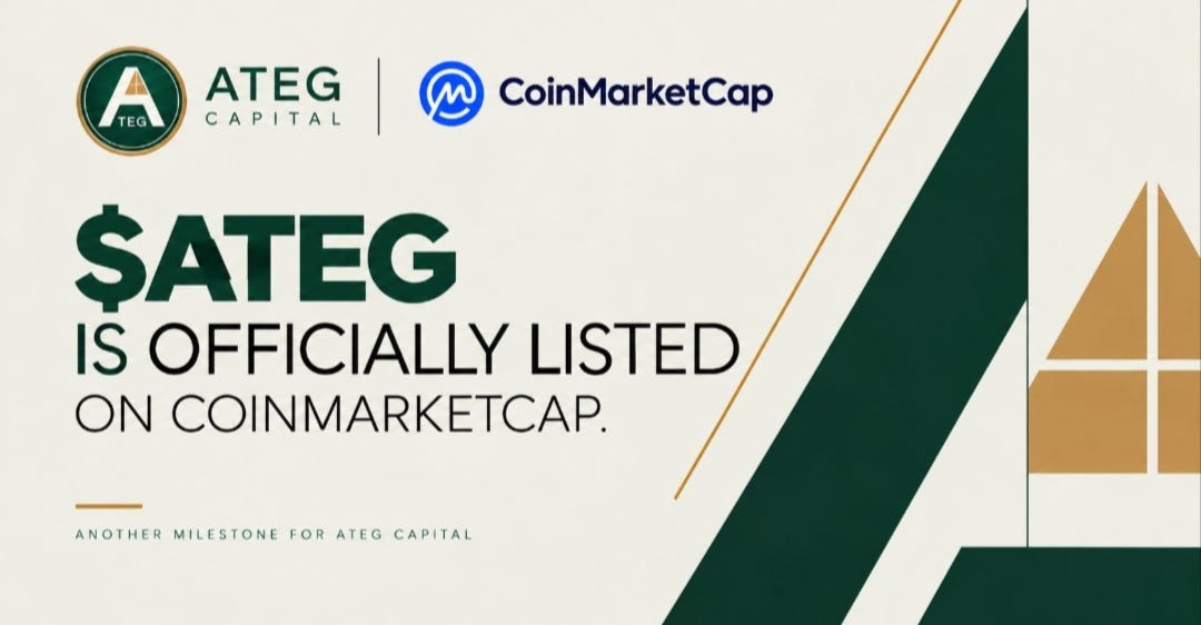 ATEG.DV Officially Listed on CoinMarketCap: Advancing Visibility and Transparency