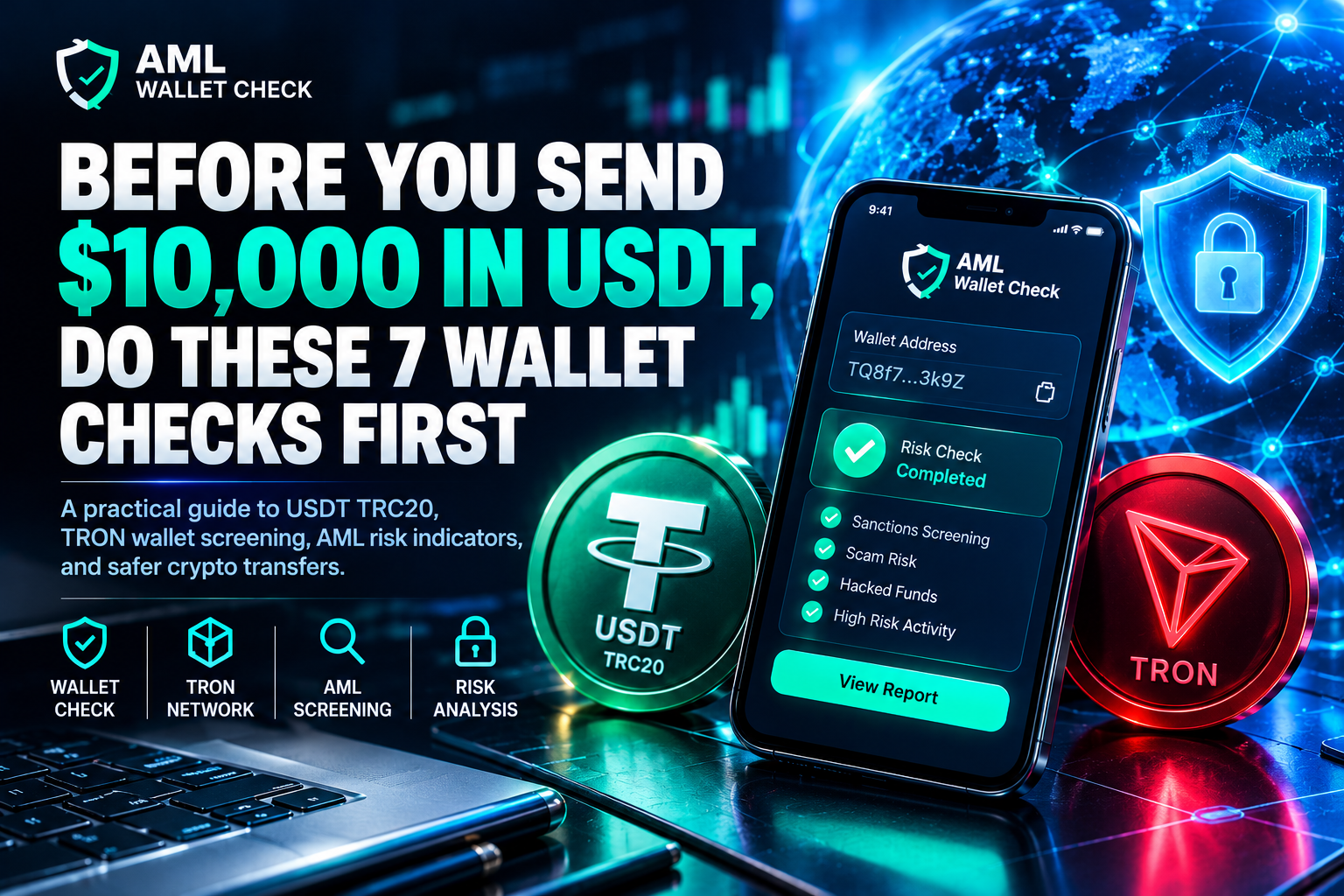 Before You Send $10,000 in USDT, Do These 7 Wallet Checks First