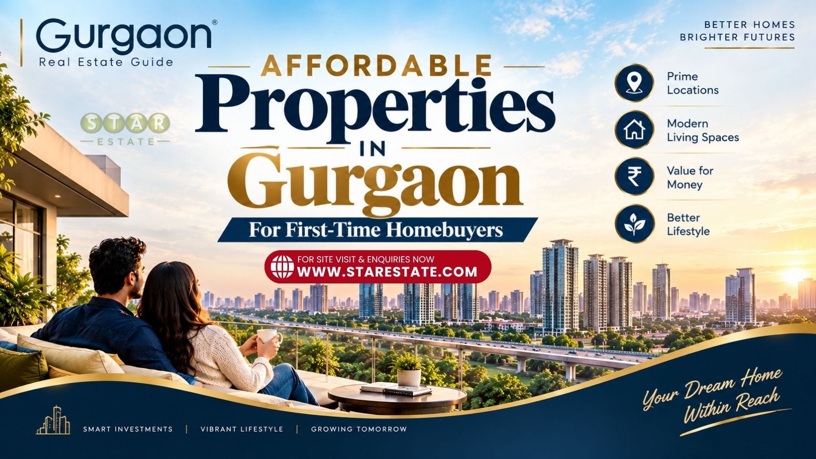 Best Affordable Flats In Gurgaon For First-Time Buyers