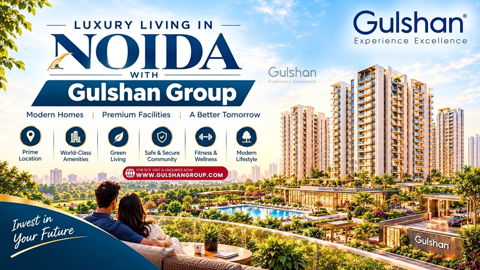 Best Flats In Noida For Long-Term Investment | Gulshan Group