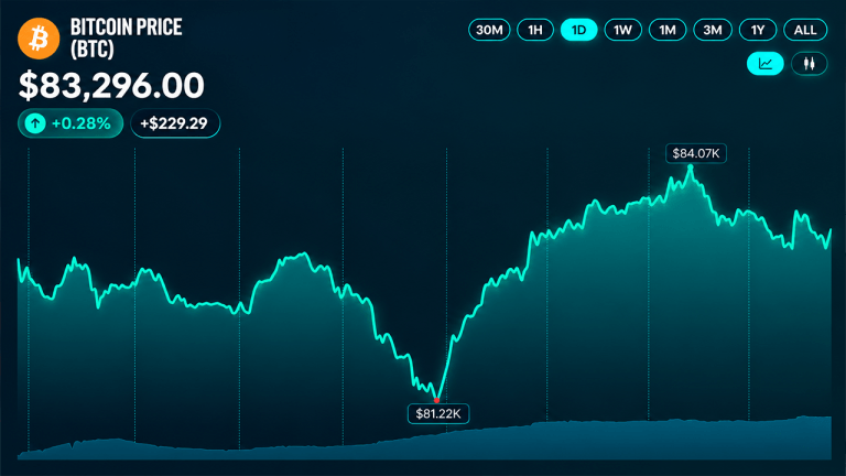 Bitcoin Price Recovery Stalls as $84,000 Resistance Holds Firm