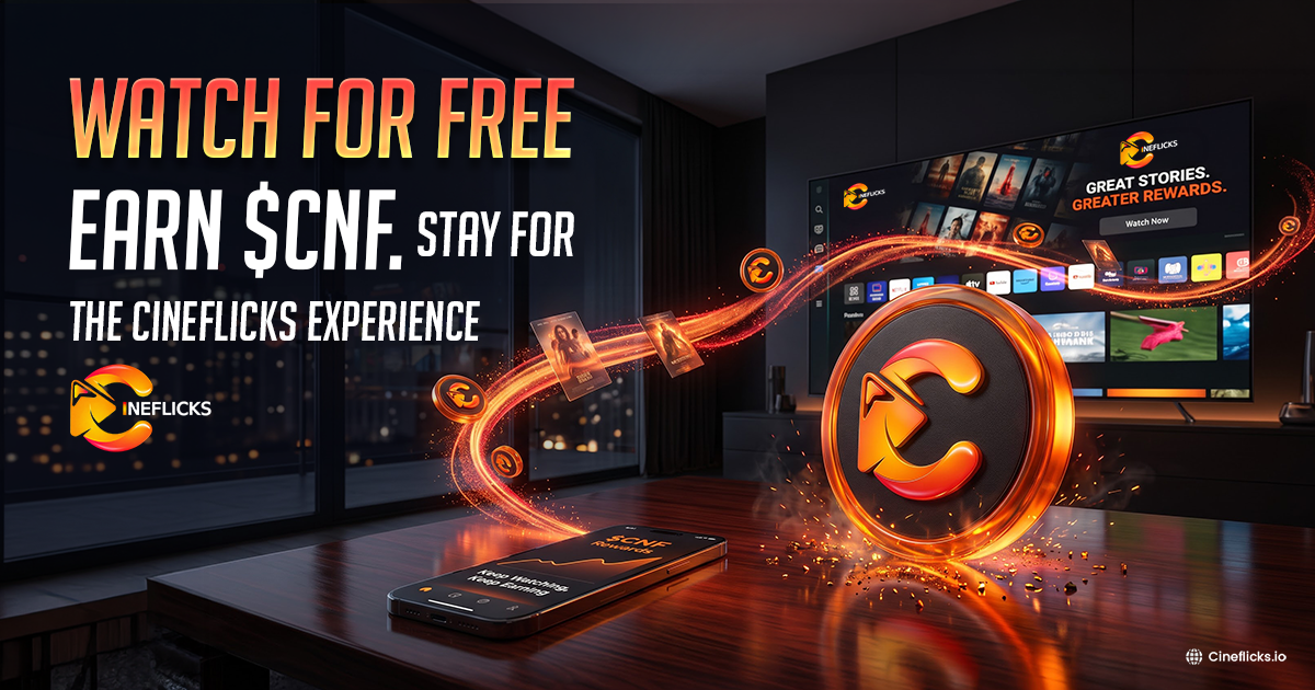 Cineflicks Wants to Make Binge Time More Rewarding With Watch-to-Earn