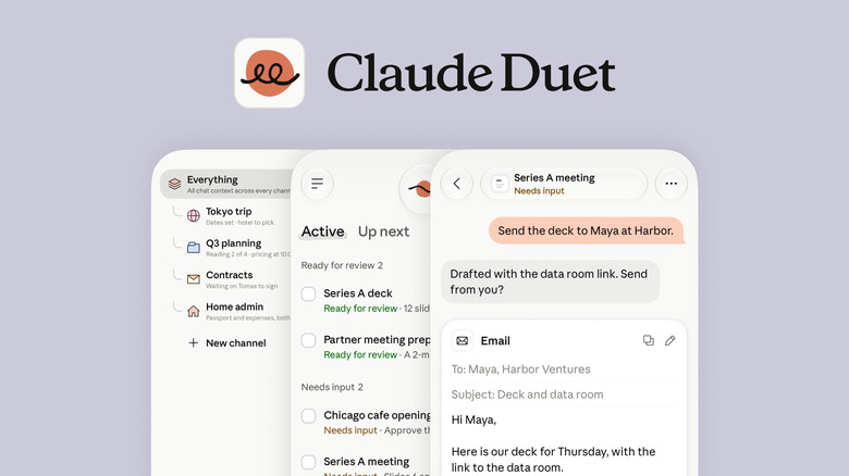 Claude Duet is Anthropic’s answer to Meta Muse and OpenAI Dots