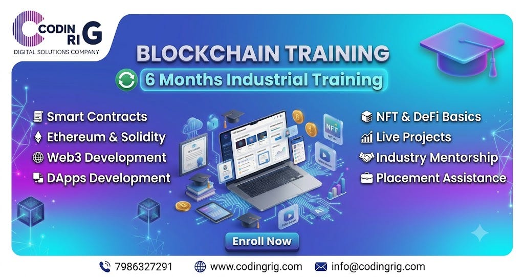 Code2Chain™ — 6 Months Industrial Blockchain Training: Build Real-World Blockchain Skills from Day…