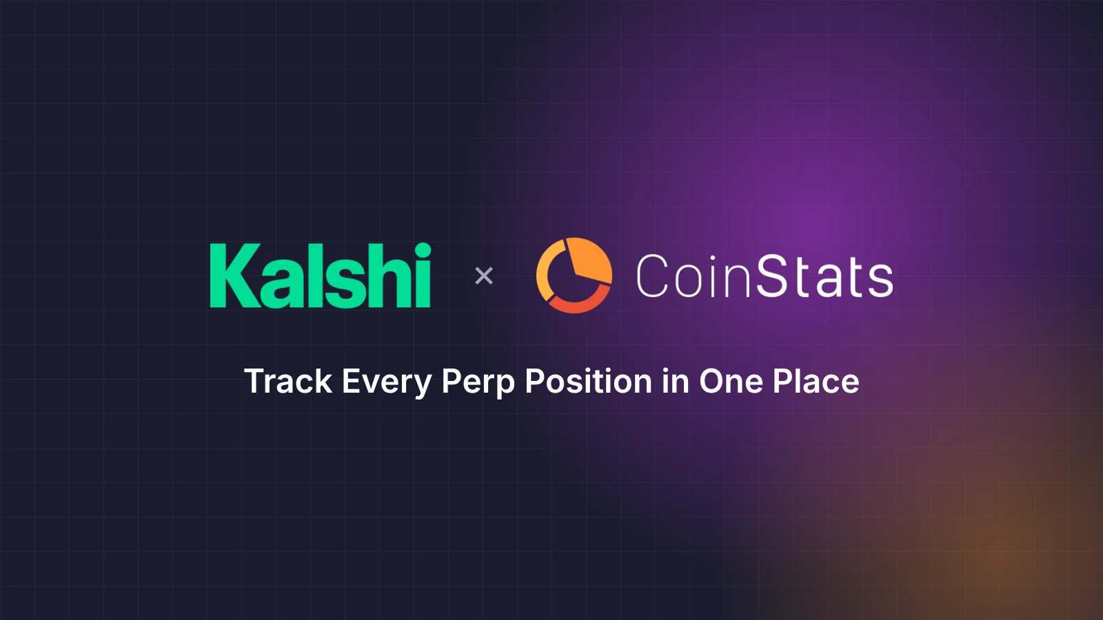 CoinStats Integrates Kalshi: Track Your Crypto Perpetual Futures