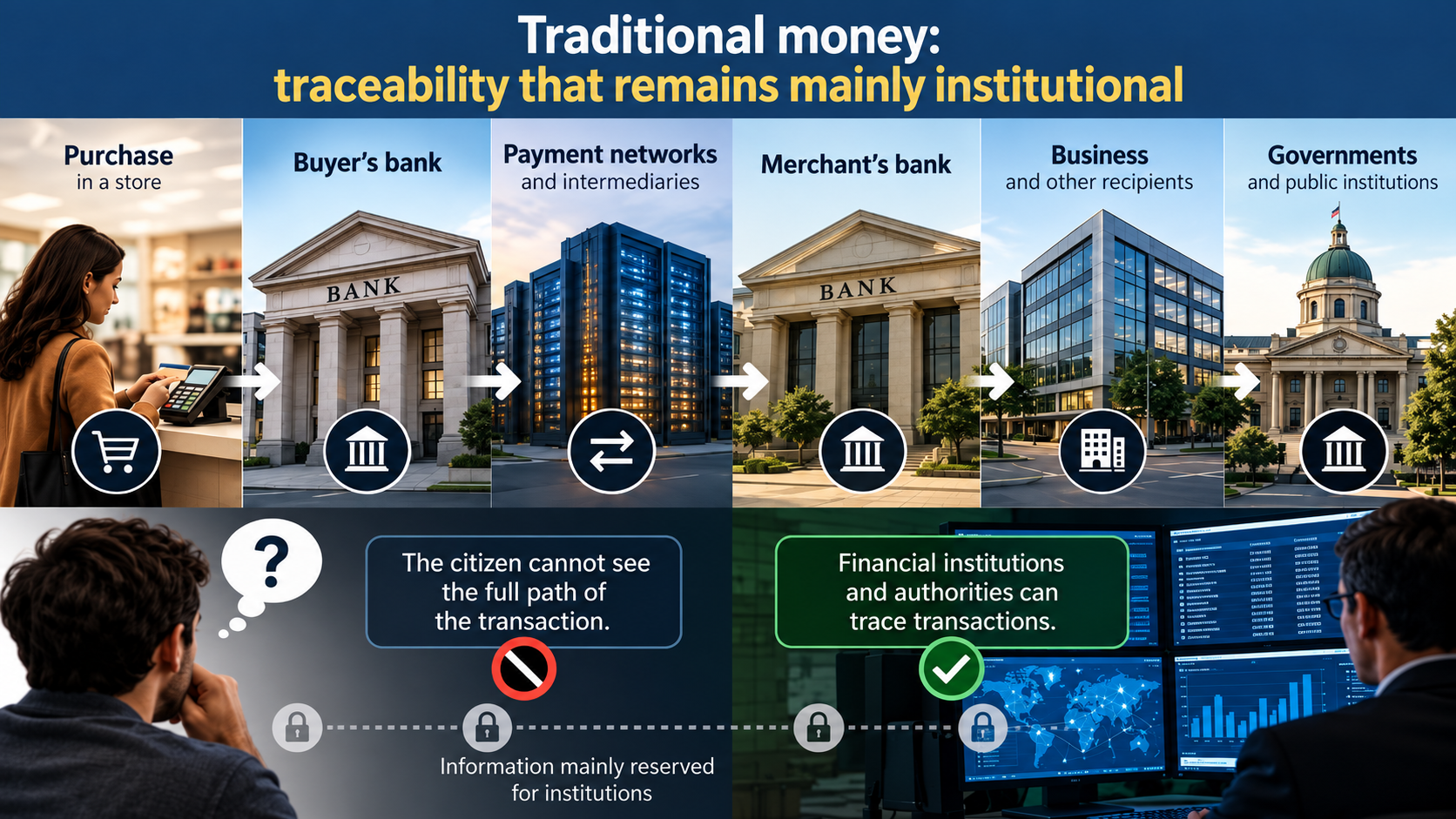 Collective Money — The money you hand over to the State — Must no longer be invisible