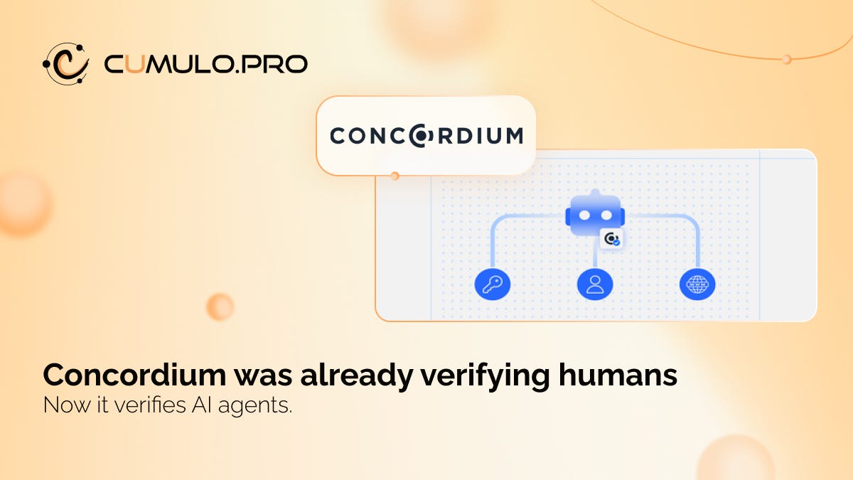 Concordium was already verifying humans.