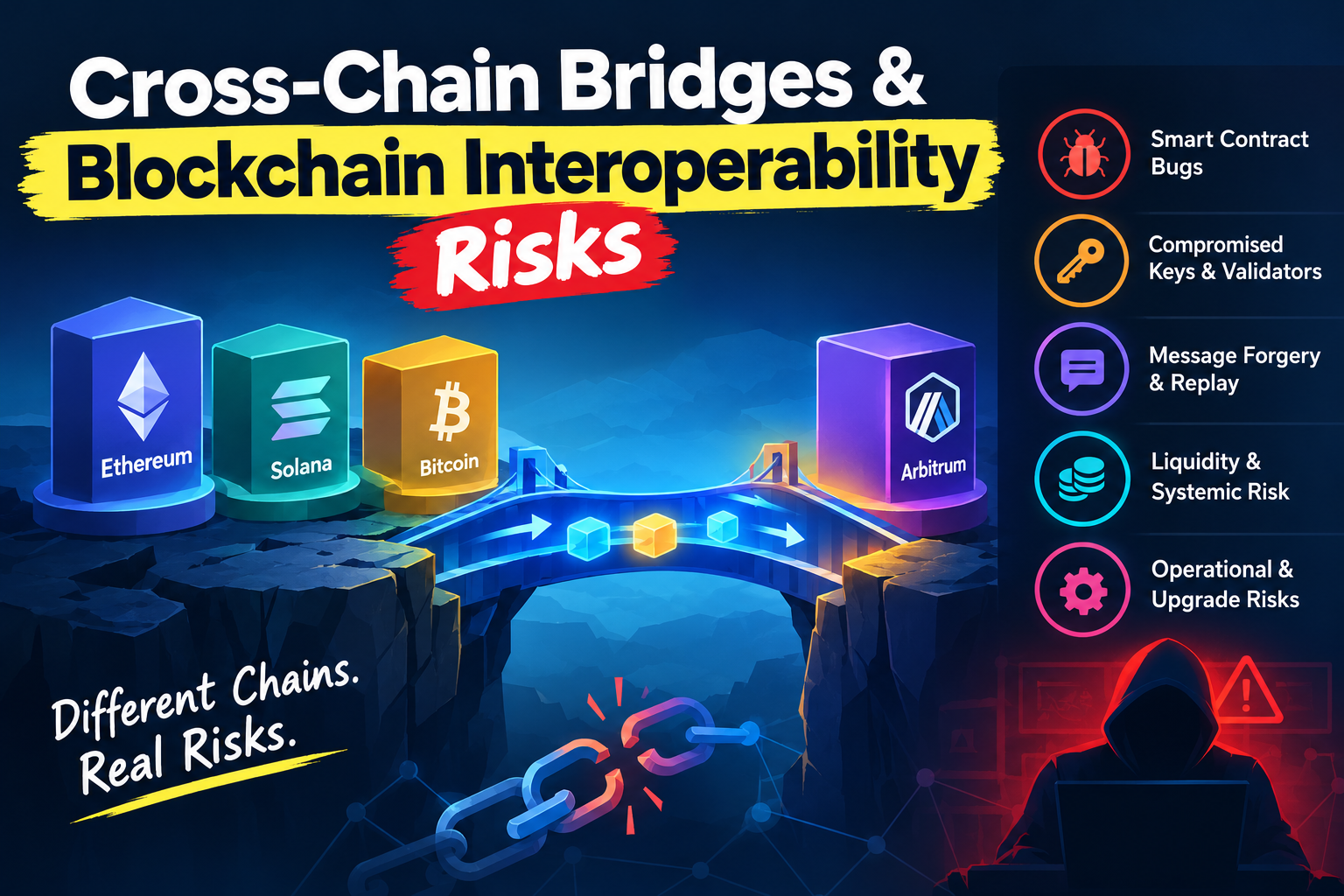 Cross-Chain Bridges & Blockchain Interoperability Risks