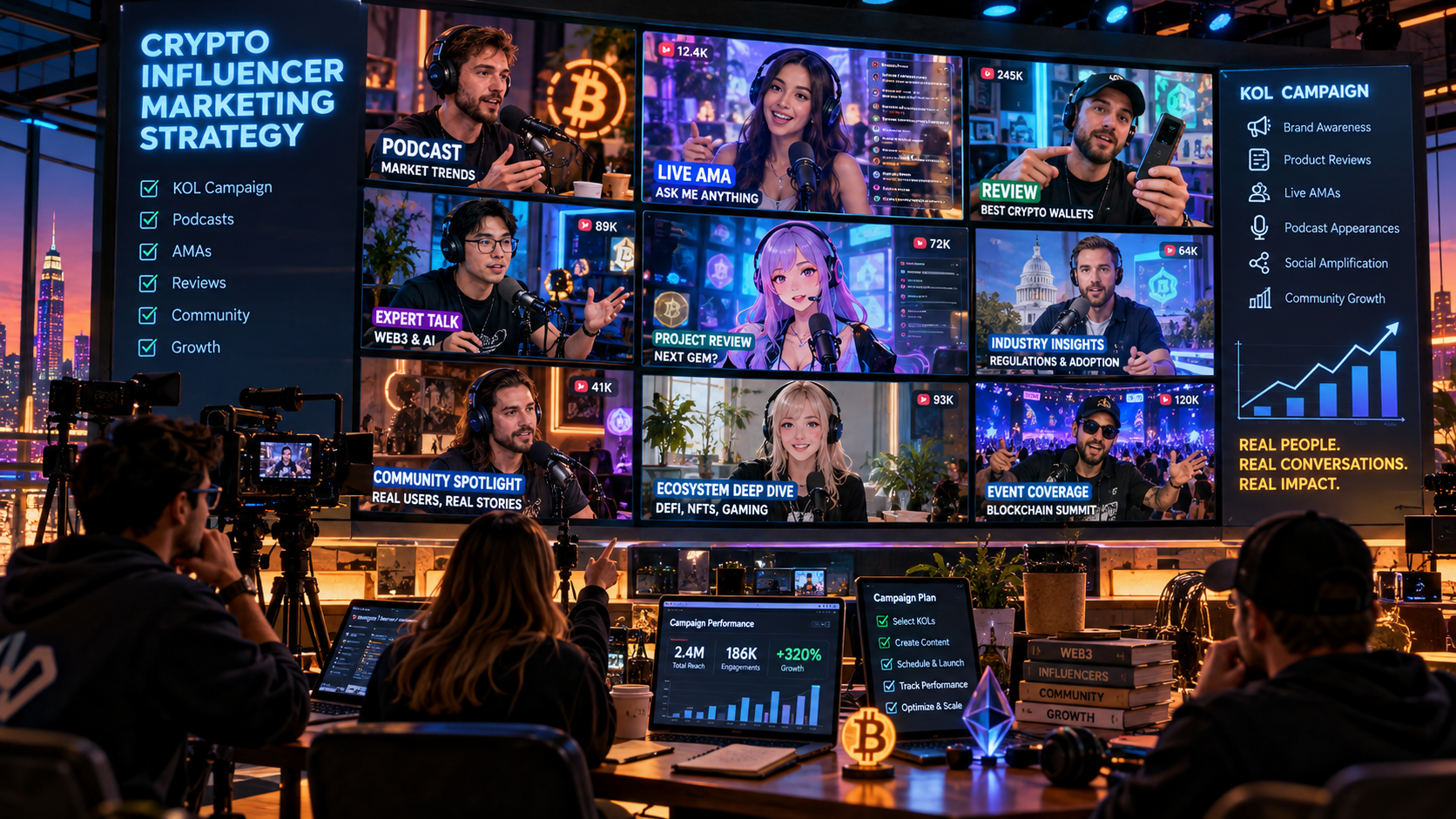 Crypto Influencer Marketing Strategy: Design a KOL Campaign
