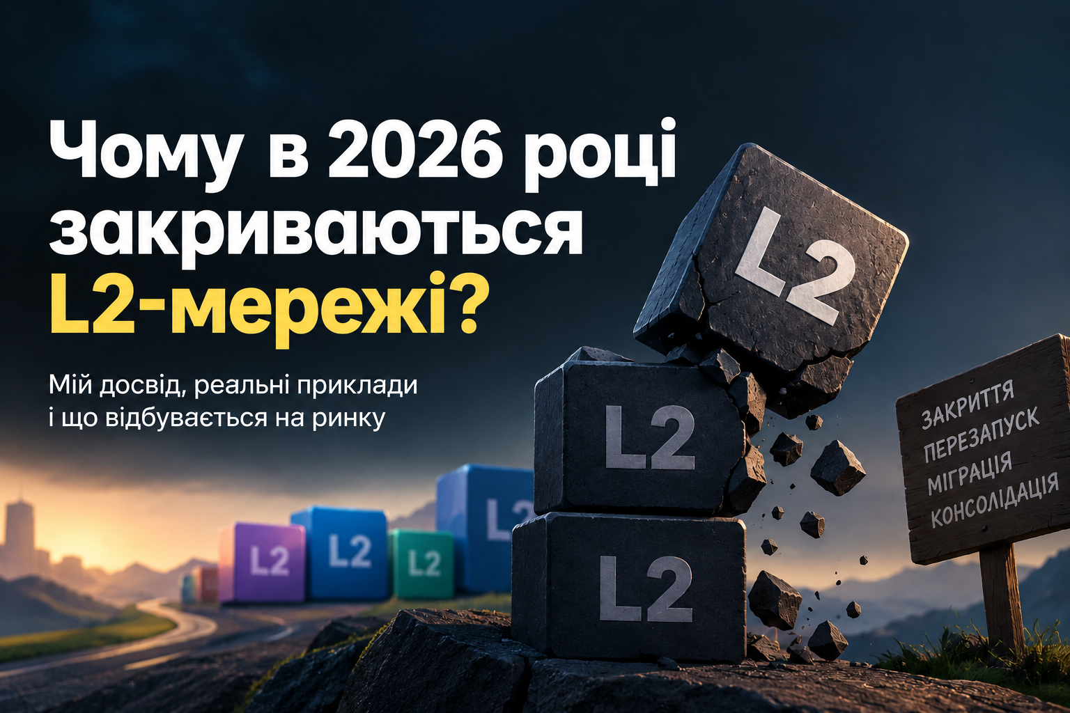 Я пройшов через десятки L2-мереж. У 2026 році частина з них просто зникає