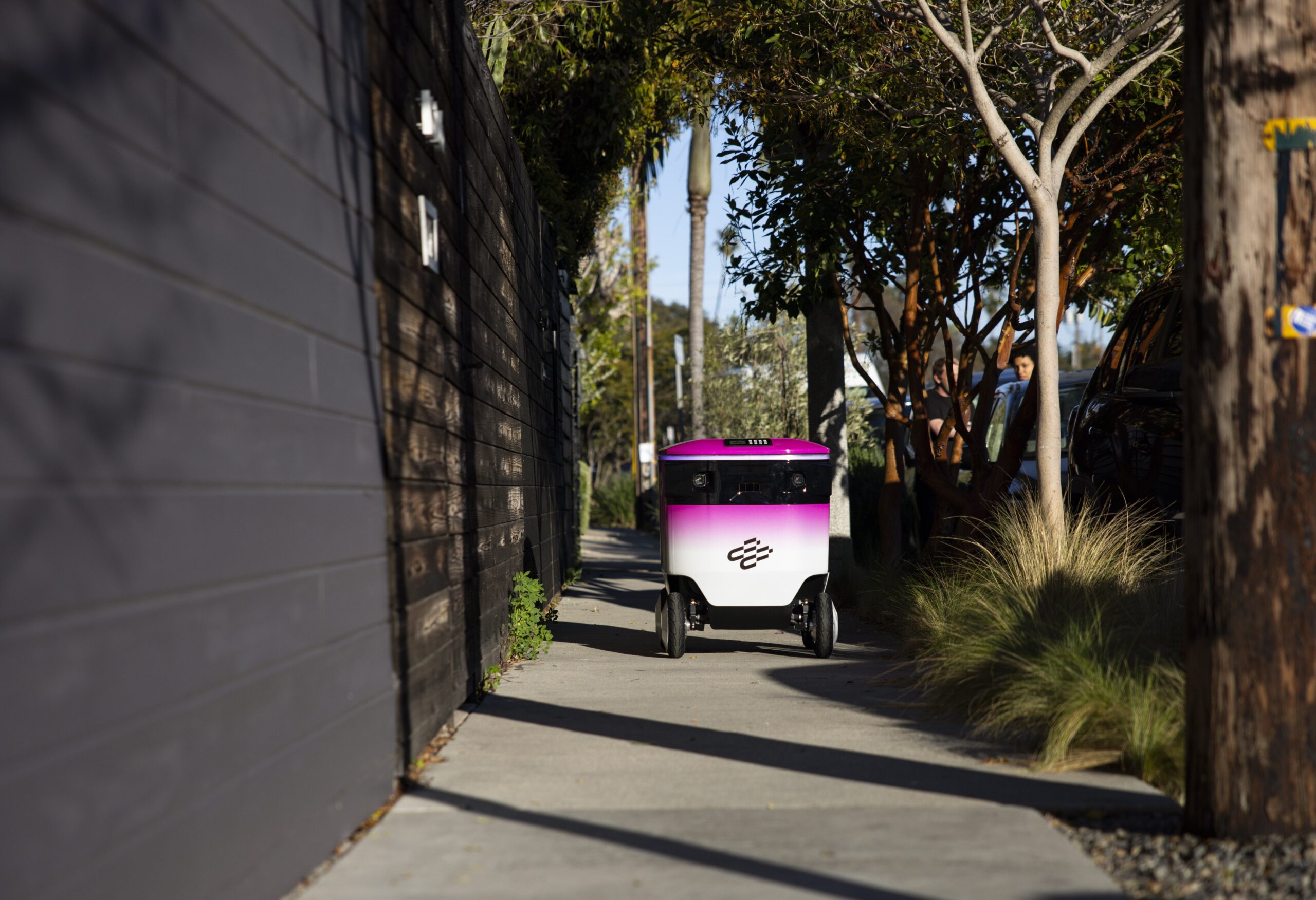 Delivery robots scan faces and collect customer biometric data, lawsuit alleges