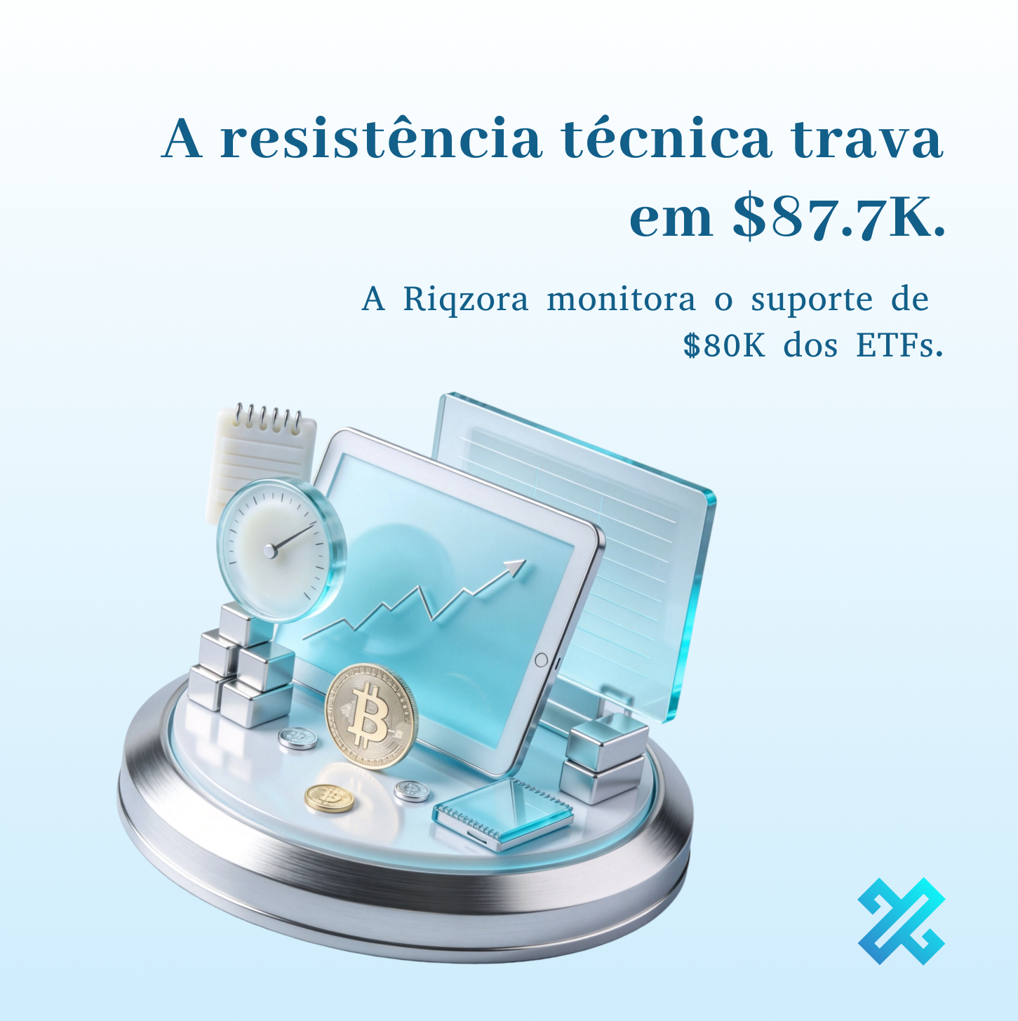 Dinâmica On-Chain: Leitura Técnica do Mercado pela Riqzora