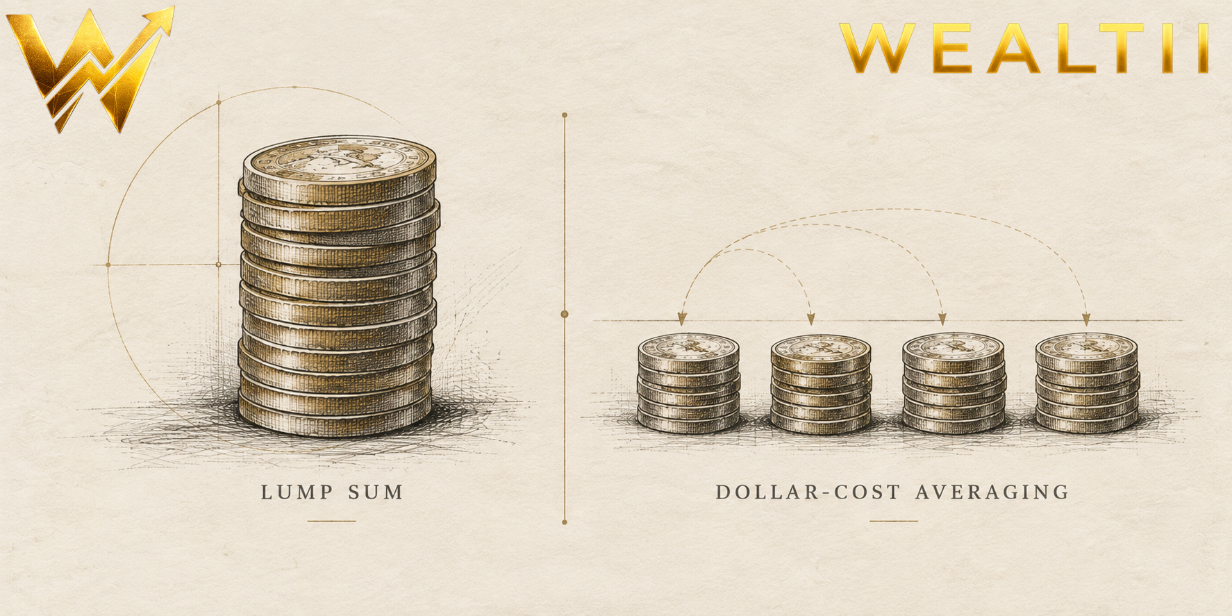 Dollar-Cost Averaging vs Lump Sum in Crypto: The Honest Math Behind Splitting Your Deposit