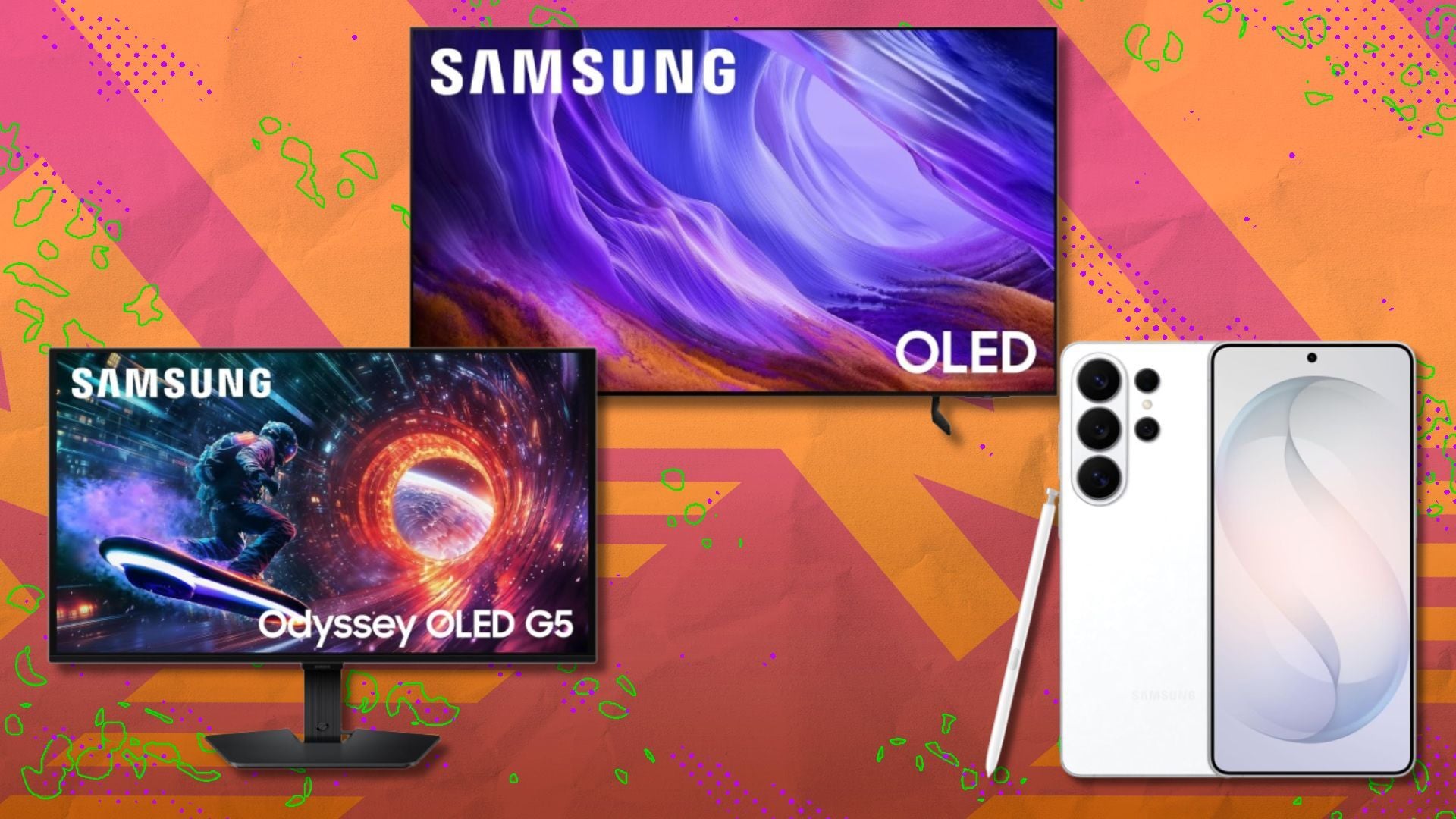 Early Black Friday deals from Samsung include gaming monitors, TVs, and the Galaxy S26 Ultra