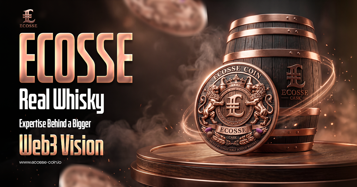 ECOSSE Sees a New Future for Scotch Whisky Through Real-World Asset Tokenization