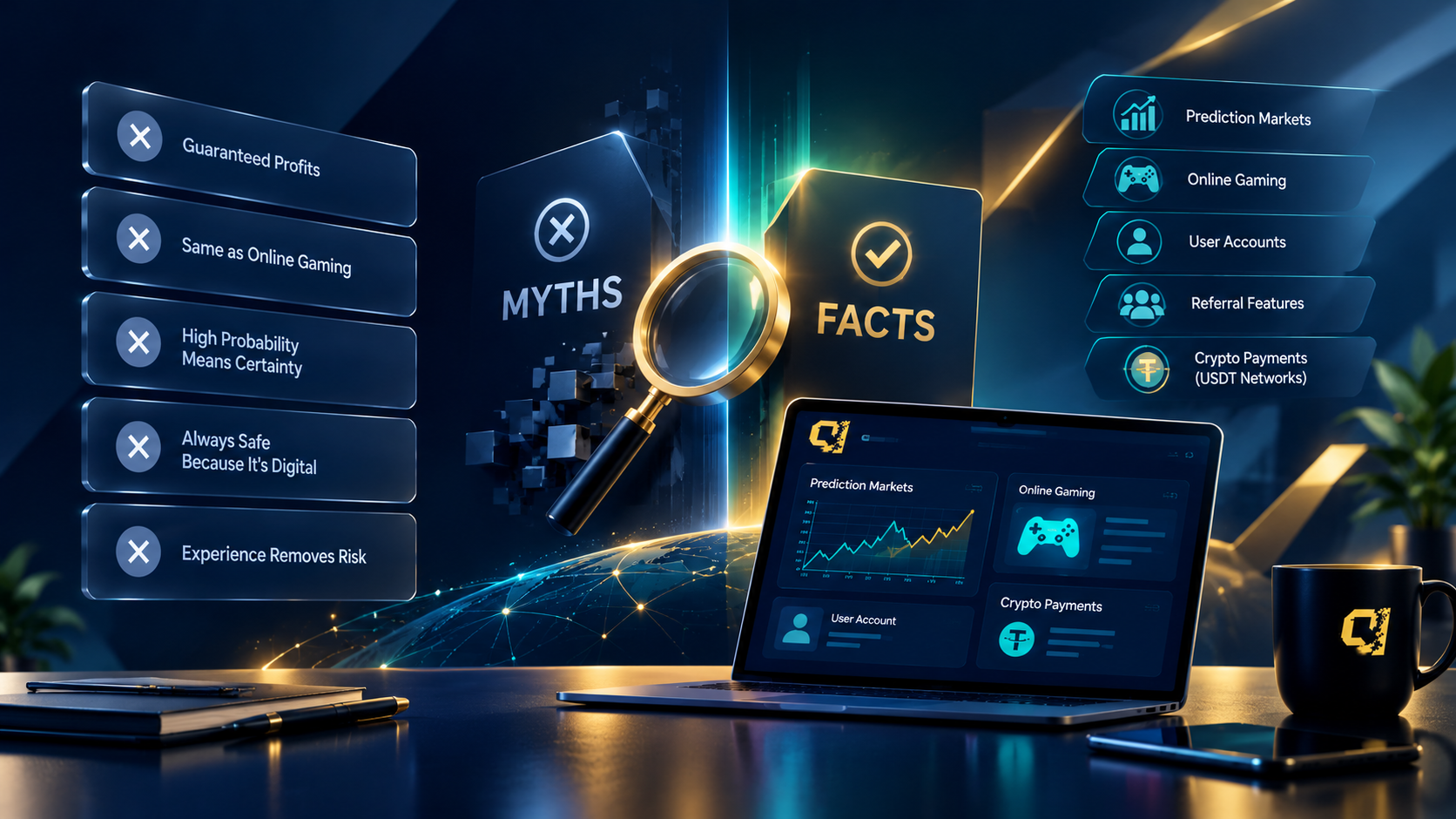 Five Common Misconceptions About Prediction Markets and Online Gaming