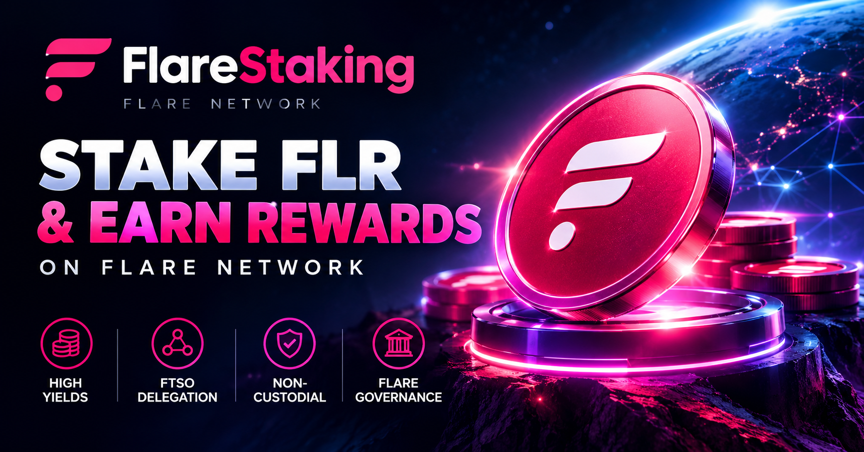 Flare Staking: The Non-Custodial Platform Where FLR Holders Earn 8.2%