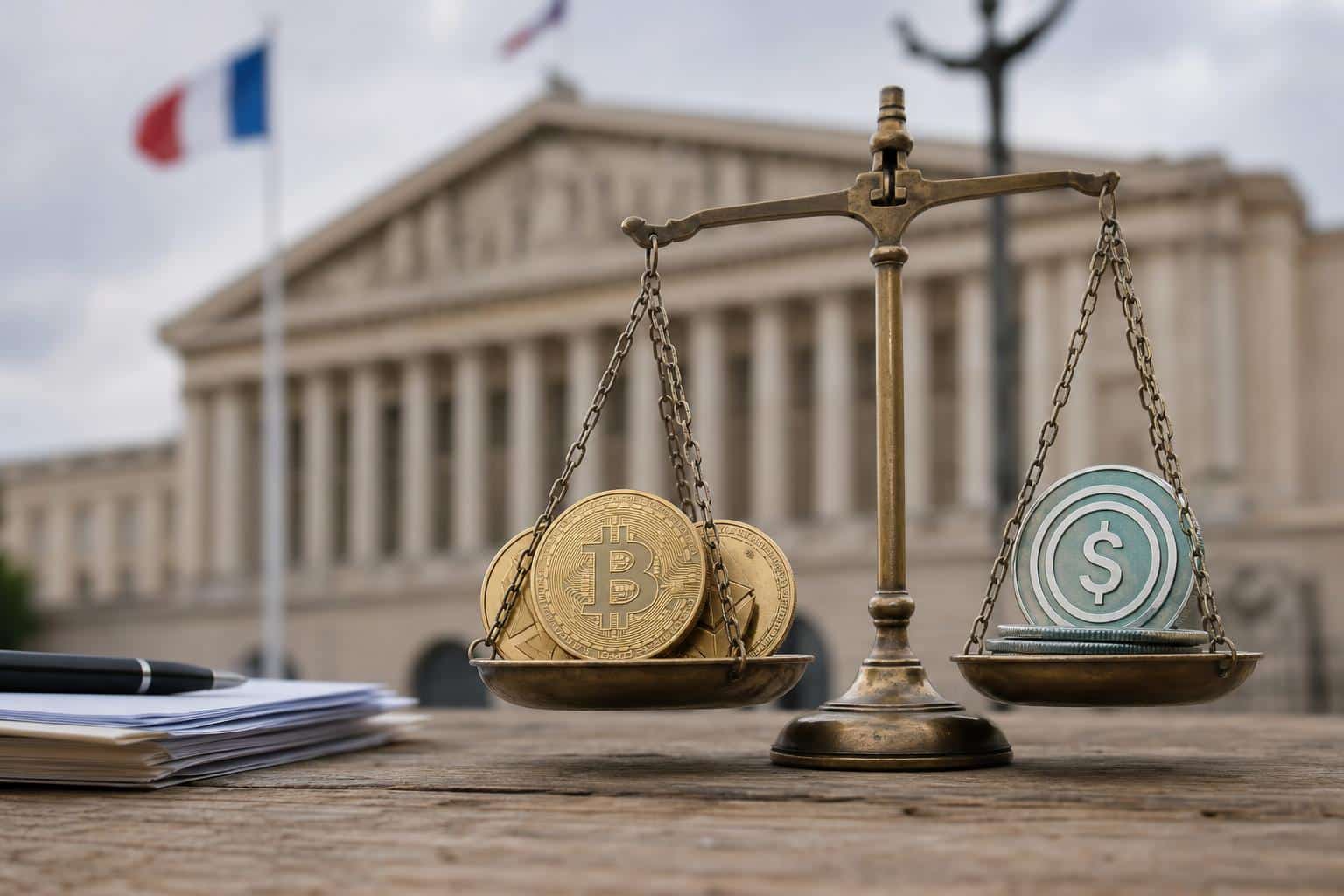 French National Assembly Narrowly Votes to Tax Crypto-to-Stablecoin Swaps at 31.4%