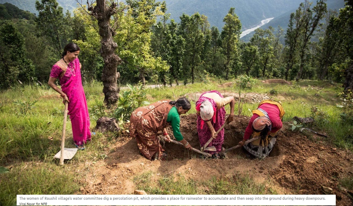 From Water Scarcity to Water Assets