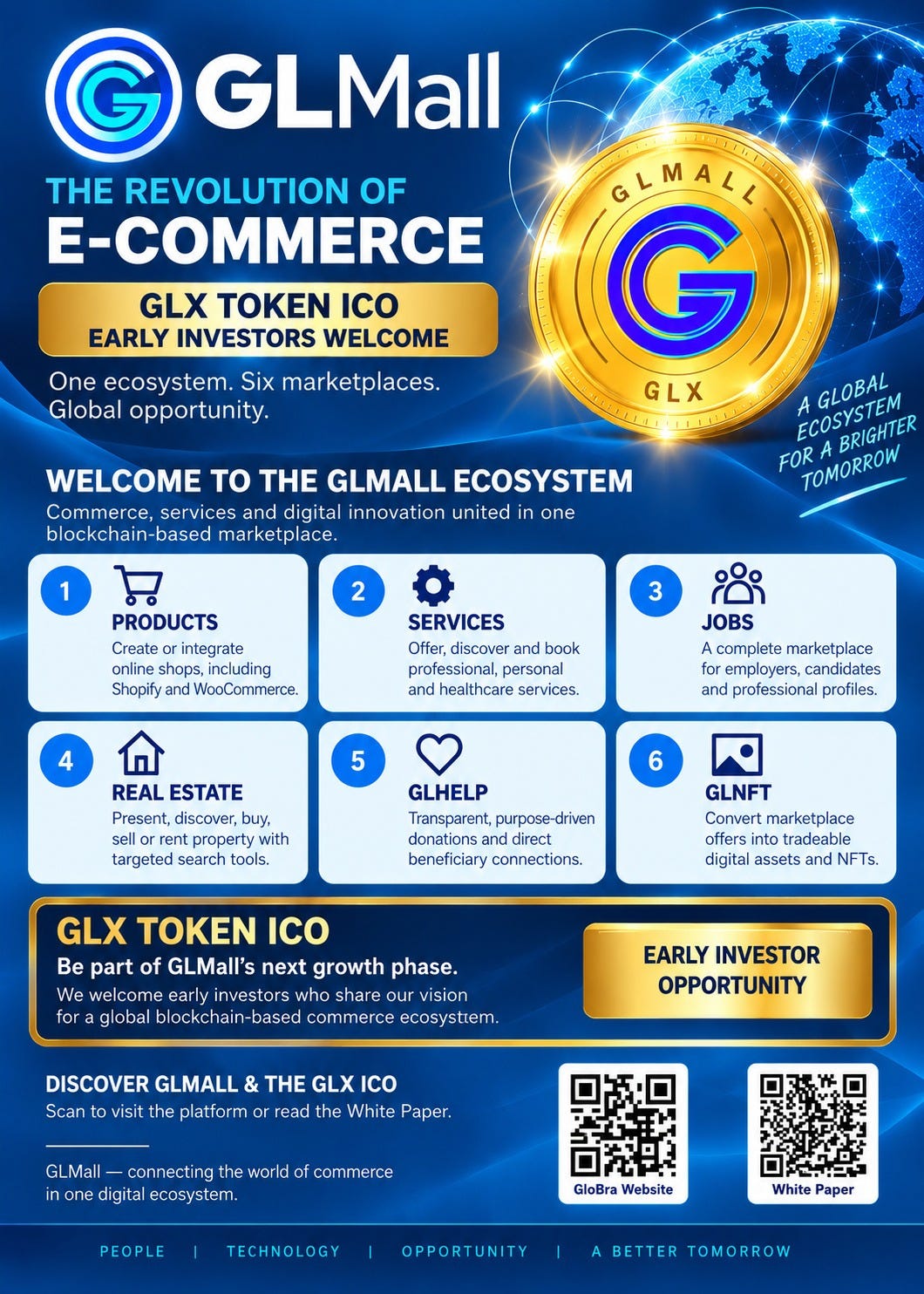 GLMall Upcoming ICO & Token Release!
