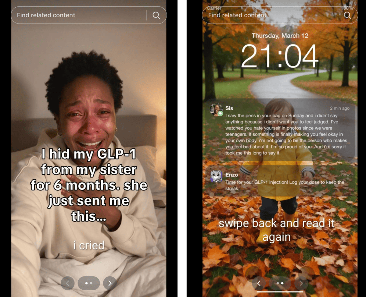 GLP-1 Apps Are Using Sobbing AI-Generated Women To Market Their Products