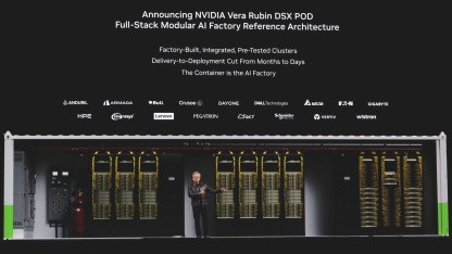 GTC Berlin: Nvidia verkauft das Rechenzentrum im Baucontainer