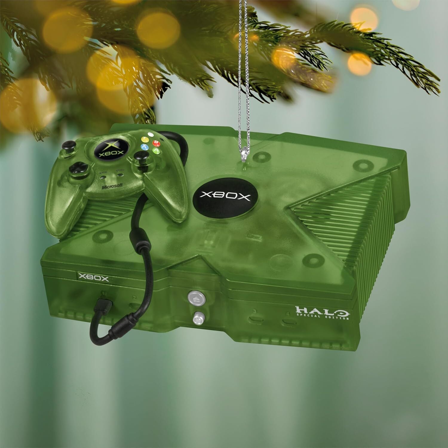 Hallmark just dropped a translucent green Halo Xbox console ornament — where to buy