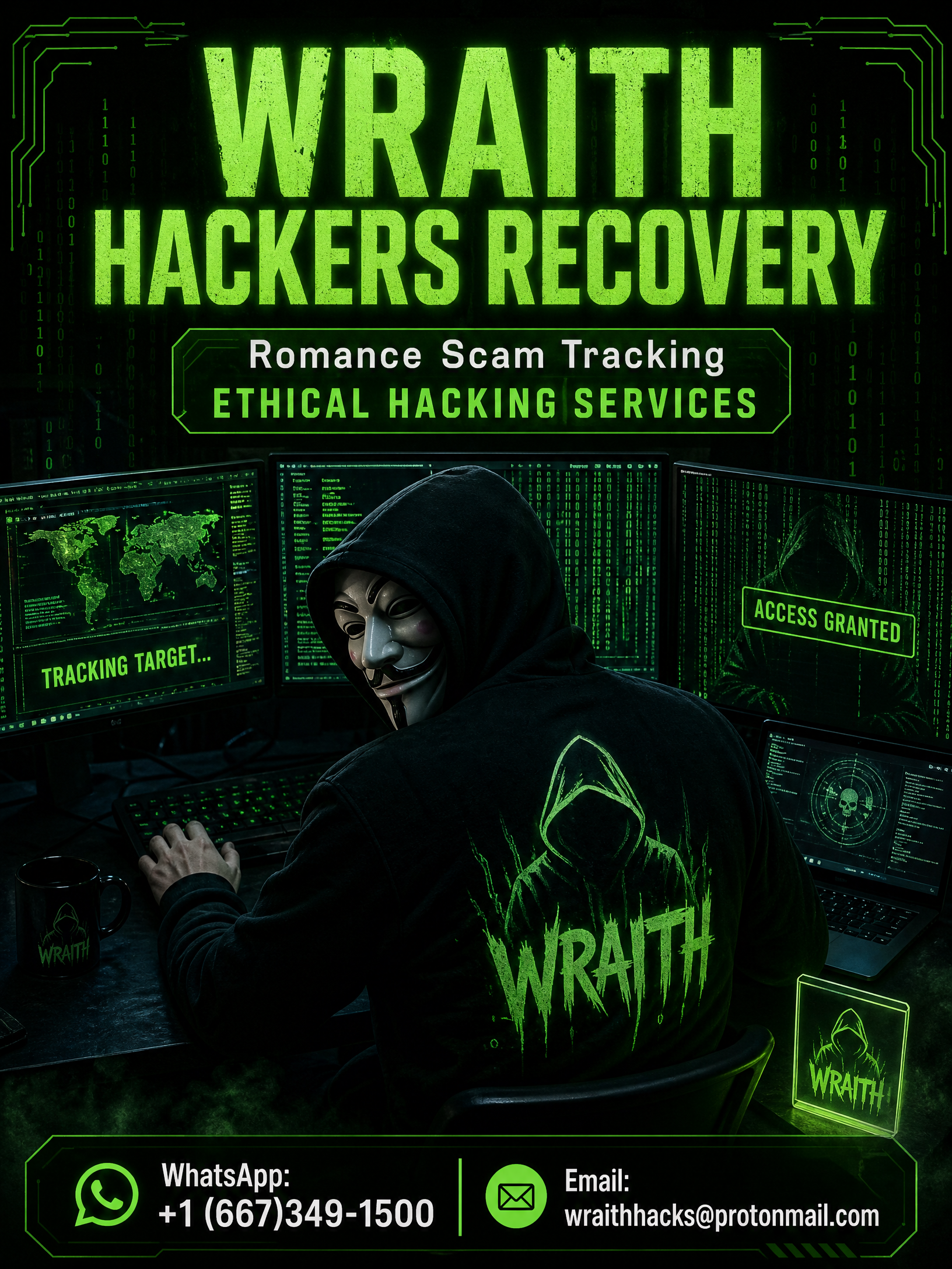 Hire A Certified Hacker For Cryptocurrency // Asset Recovery Hire WRAITH HACKERS RECOVERY