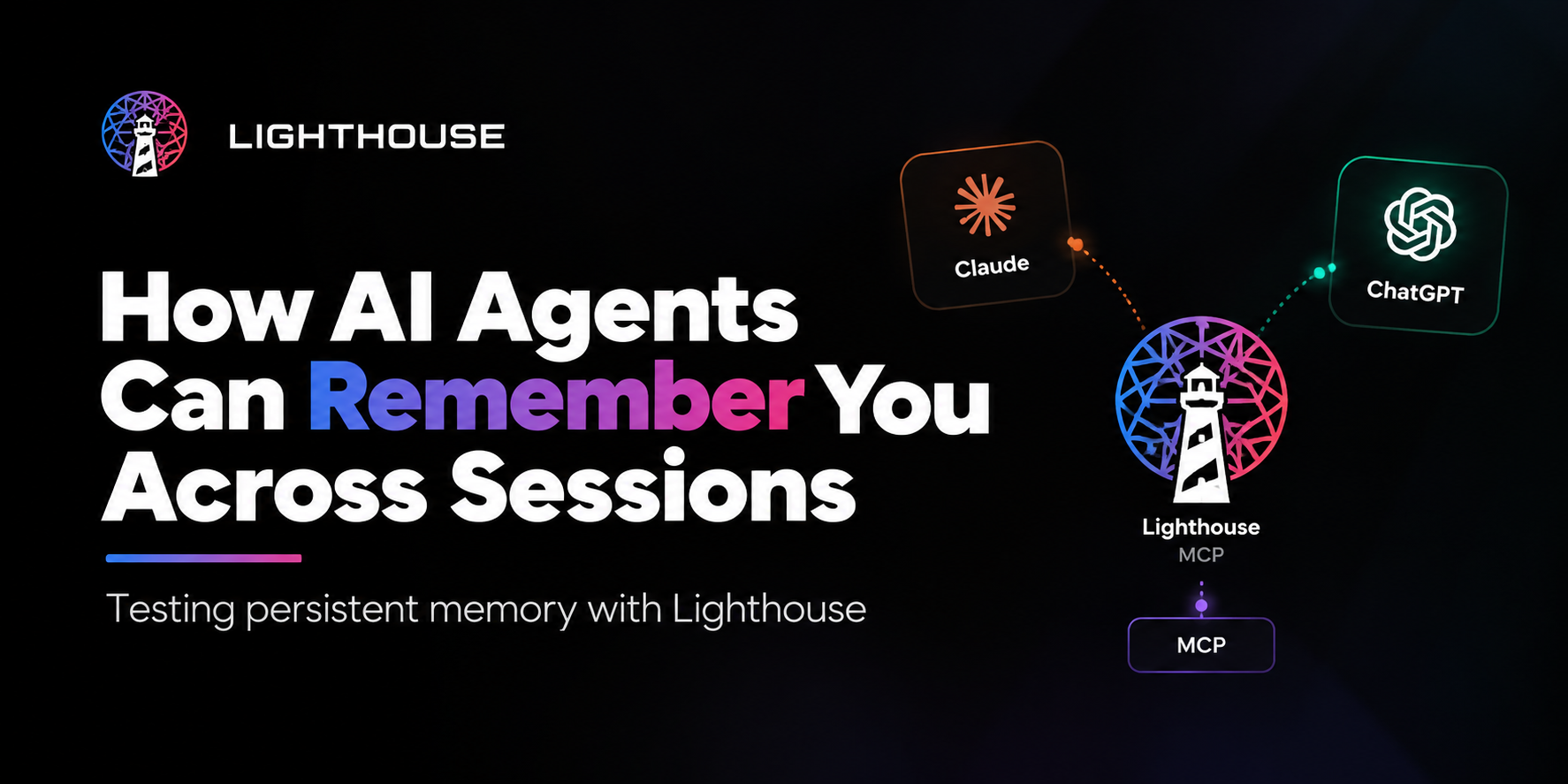 How AI Agents Can Remember You Across Sessions, A Real world Investigation of Lighthouse Memory.