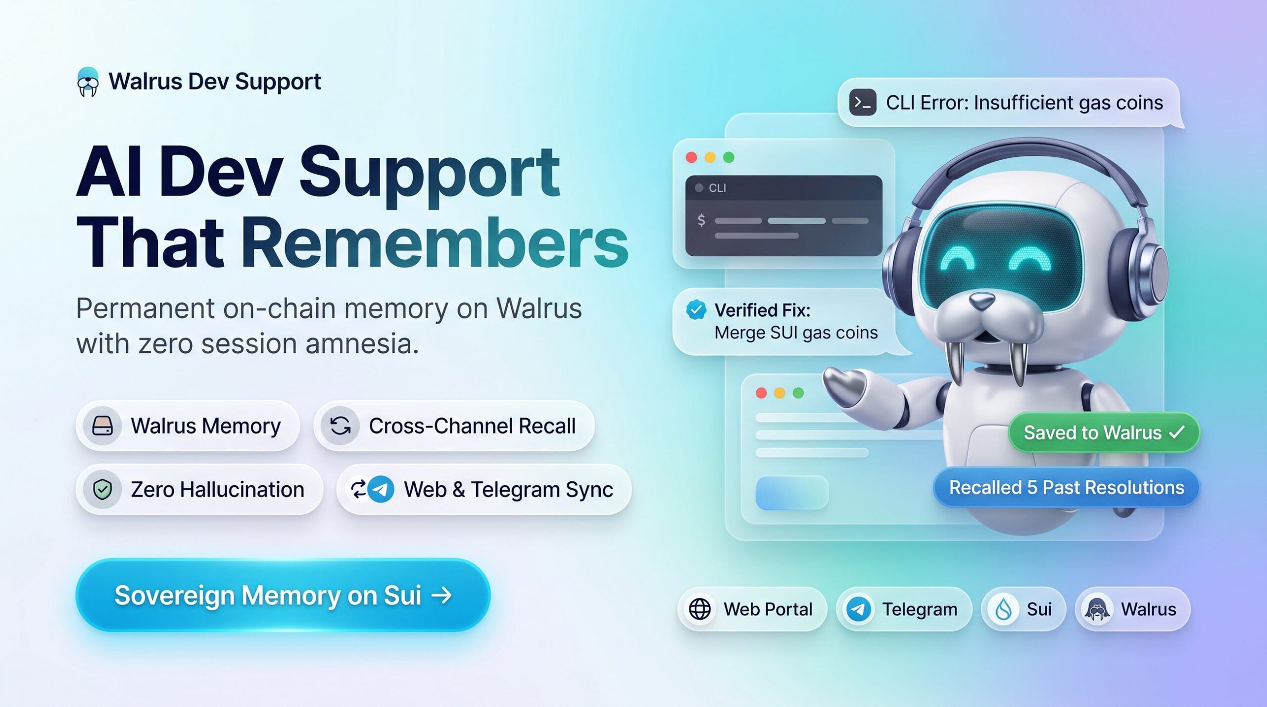 How I Built a Self-Learning Developer Assistant on Walrus Memory
