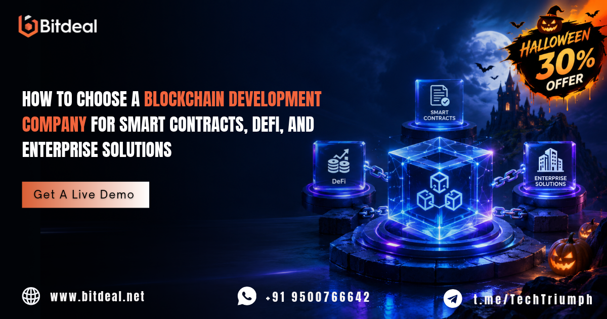 How to Choose a Blockchain Development Company for Smart Contracts, DeFi, and Enterprise Solutions