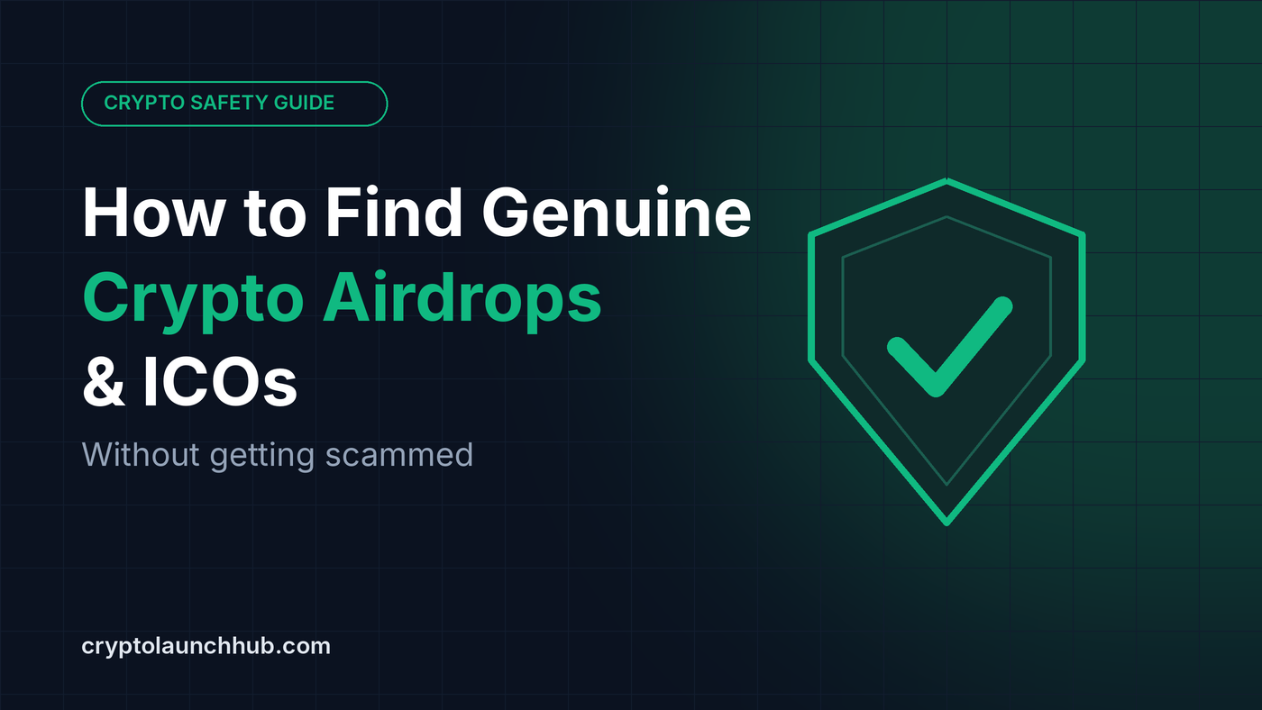 How to Find Genuine Early-Stage Crypto Airdrops and ICOs (Without Getting Scammed)